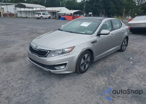 2013 Kia Optima Hybrid Ex from USA, damaged, VIN KNAGM4AD7D5049908